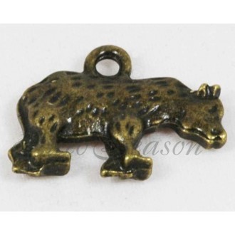Подвеска мет.№452 20х16мм цв.Ant.Bronze (цена за 1шт)